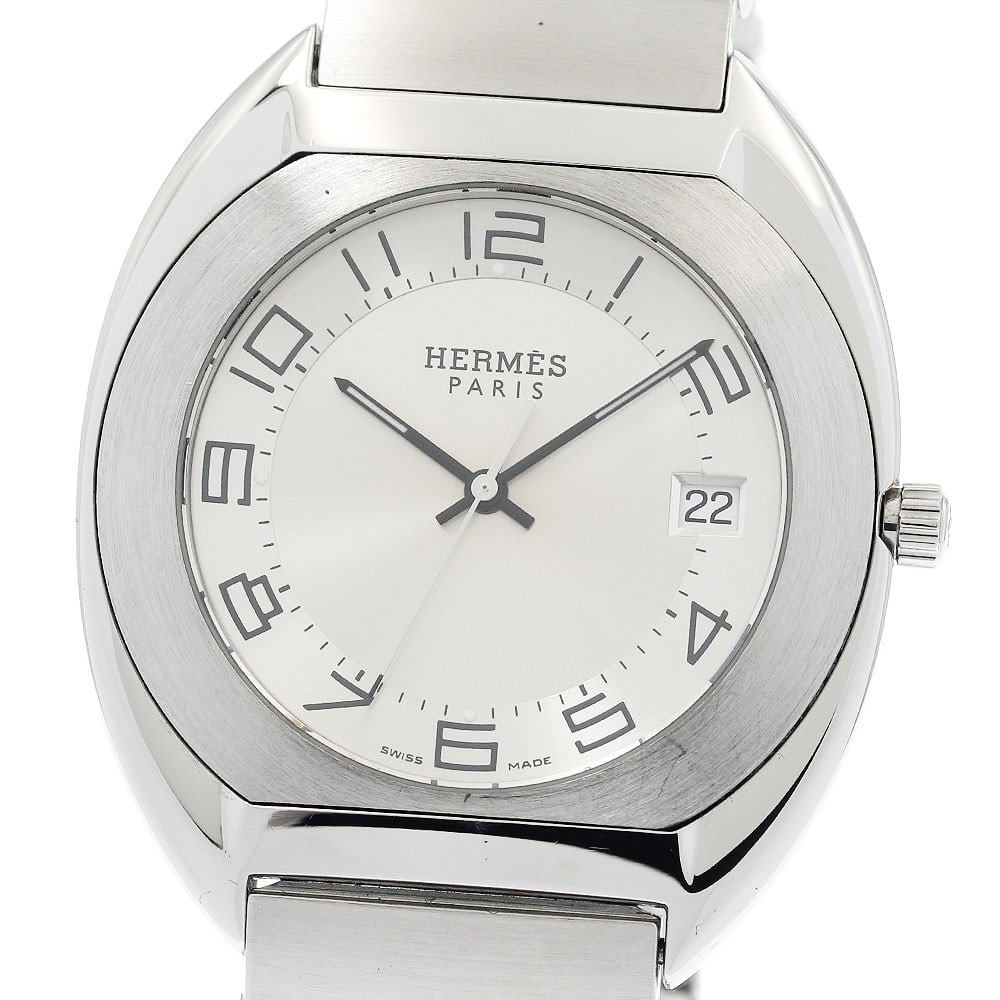 Hermes Espace ES2.710 Quartz Date Stainless Steel Men's Watch (1 of 6)