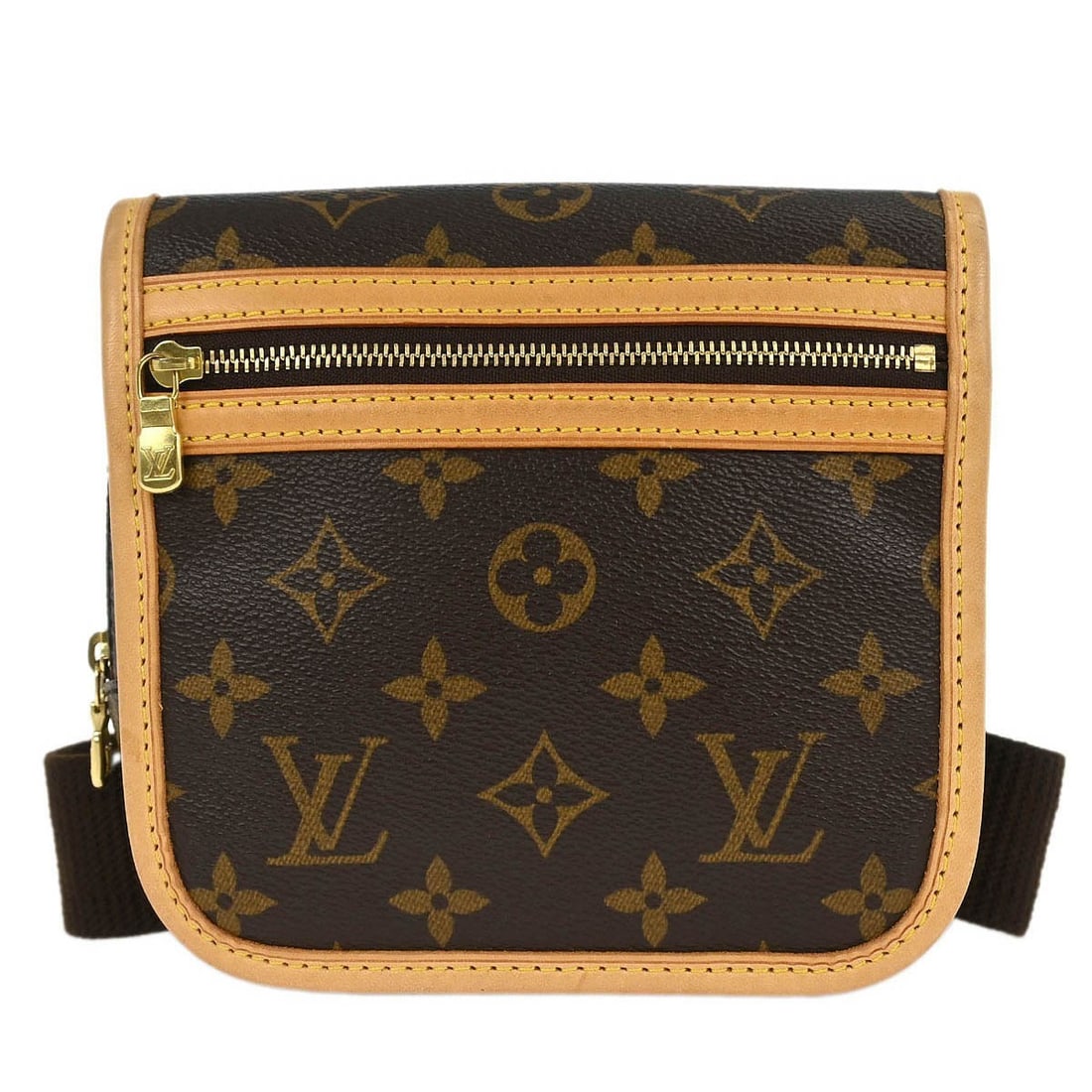 Louis Vuitton Monogram Bosphore Bum Bag M40108 Adjustable Strap: Louis Vuitton Monogram Bosphore Bum Bag M40108 Adjustable Strap This Louis Vuitton Monogram Bosphore Waist Bum Bag is a chic accessory perfect for casual outings. Featuring the iconic monogram canvas 