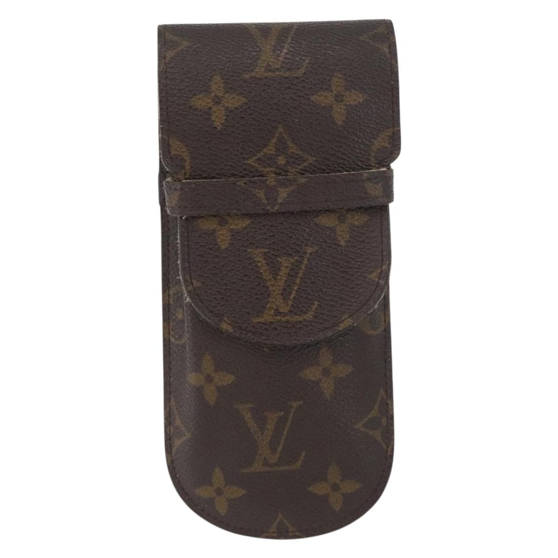 Louis Vuitton Brown Canvas Eyeglass Case Etui a Lunette Unisex (1 of 18)