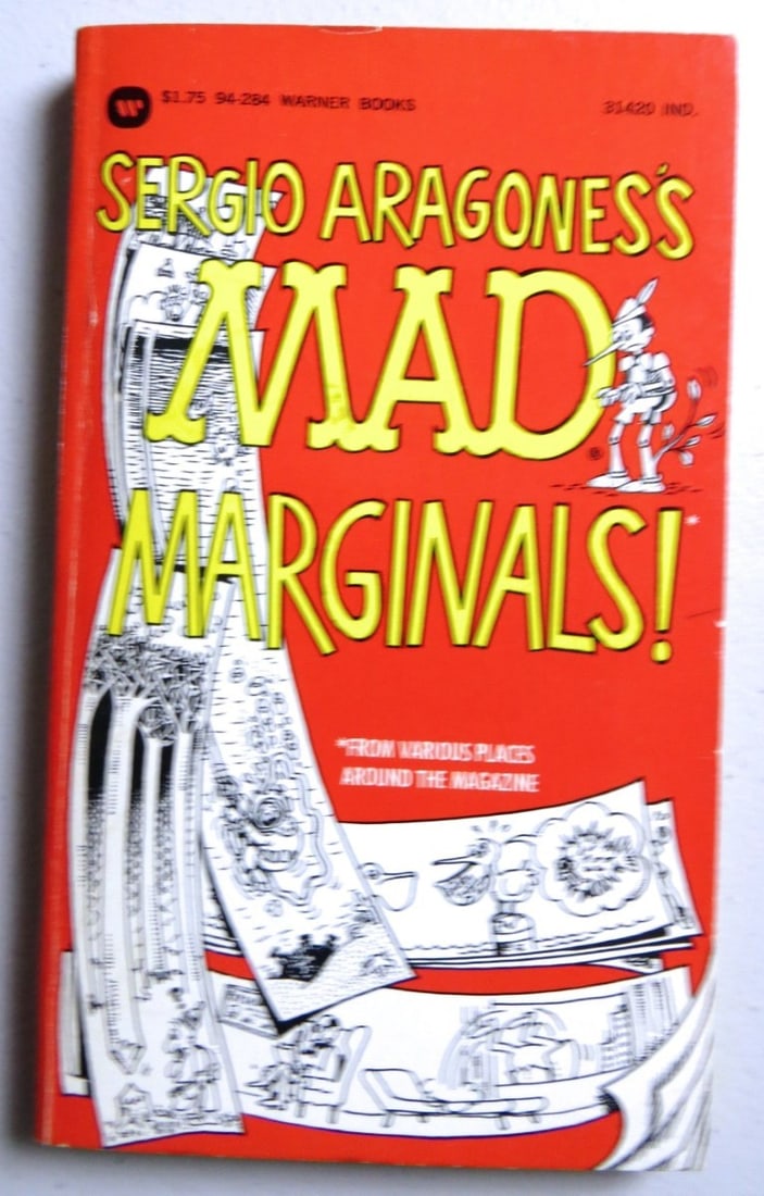 Sergio Aragoness Signed Book & Sketch Authenticated by JSA (1 of 4)