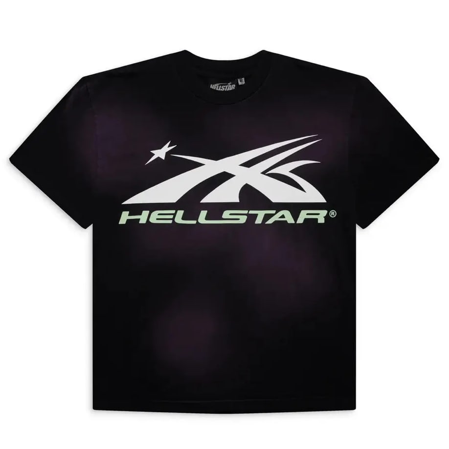 Hellstar Sports Purple Core Logo Tee Shirt Size Medium: Hellstar Sports Purple Core Logo Tee Shirt Size Medium This Hellstar Sports Core Logo Purple Tee features the signature logo design on a vibrant purple background. It is an authentic item, offered in 