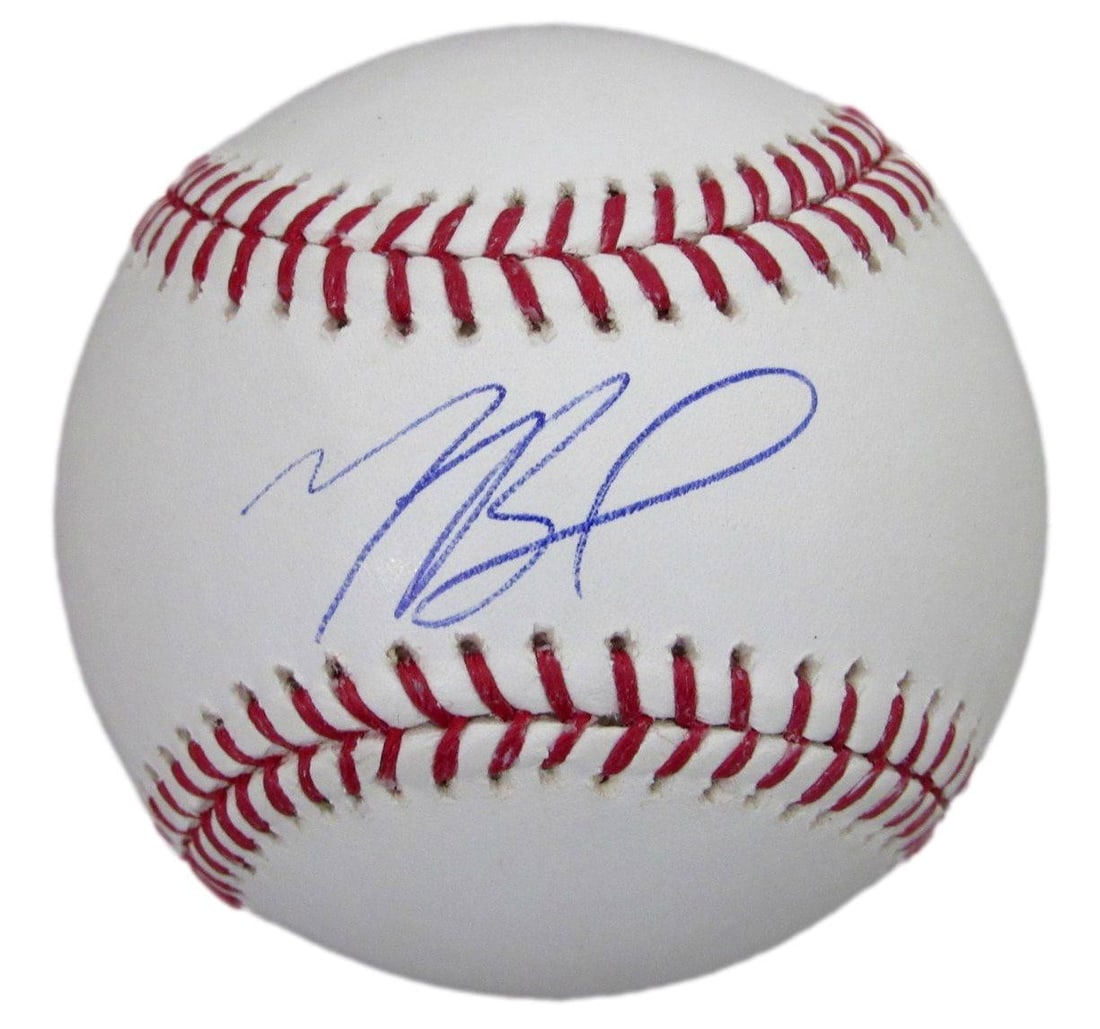 Autographed OML Baseball by Mookie Betts with PSA DNA Authentication (1 of 2)