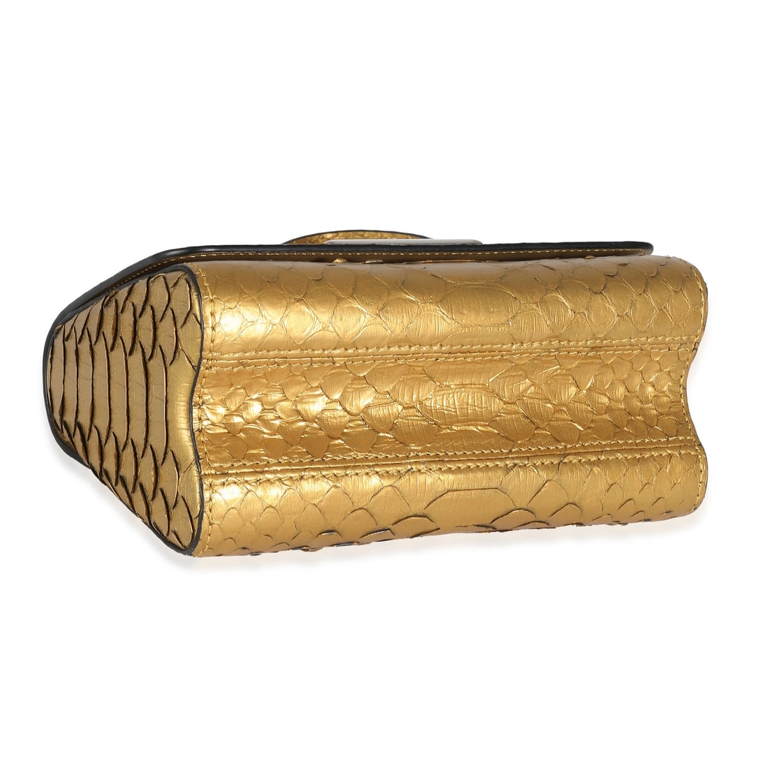 Louis Vuitton Twist PM Metallic Gold Python Shoulder Bag - 5