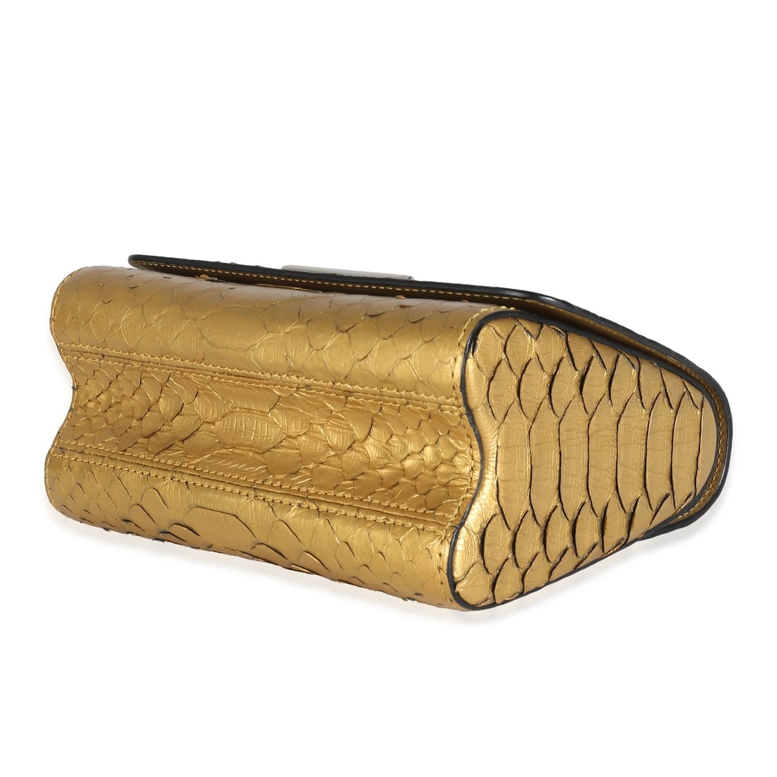 Louis Vuitton Twist PM Metallic Gold Python Shoulder Bag - 7