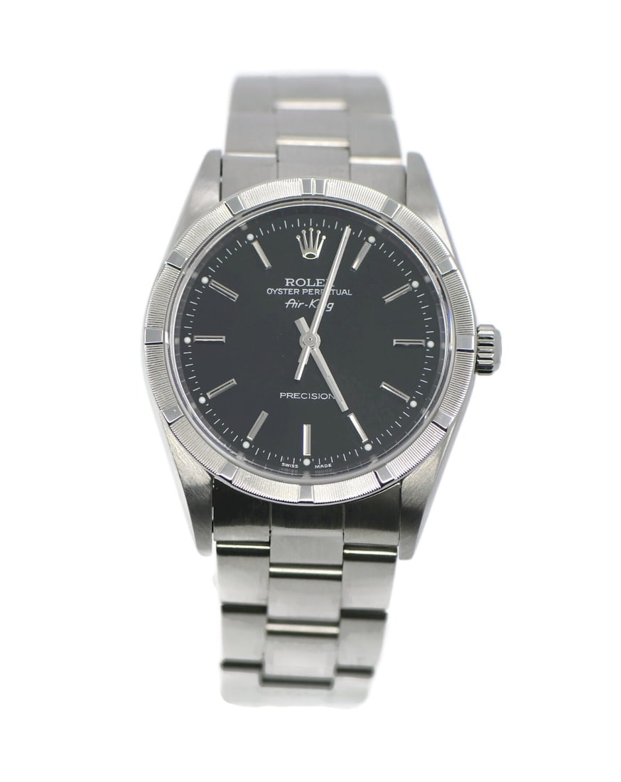 Rolex Air-King 34 mm Stainless Steel Automatic Wristwatch With Box (1 of 5)