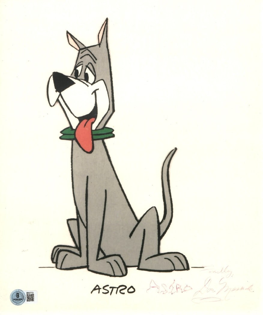 Don Messick Autograph on 10x12 Photograph as Astro from The Jetsons Beckett Authenticated (1 of 2)
