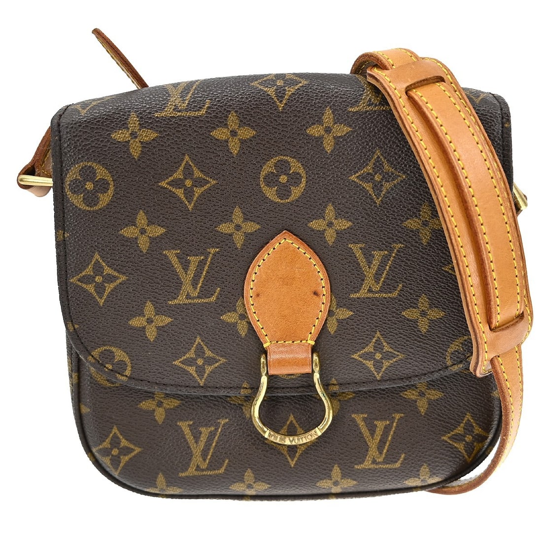 Louis Vuitton Saint Cloud MM Monogram Canvas Medium Shoulder Bag (1 of 18)