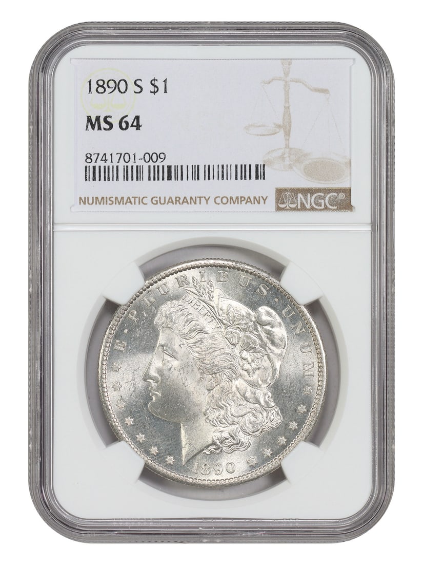 1890-S Morgan Dollar NGC MS64 San Francisco Mint (1 of 4)