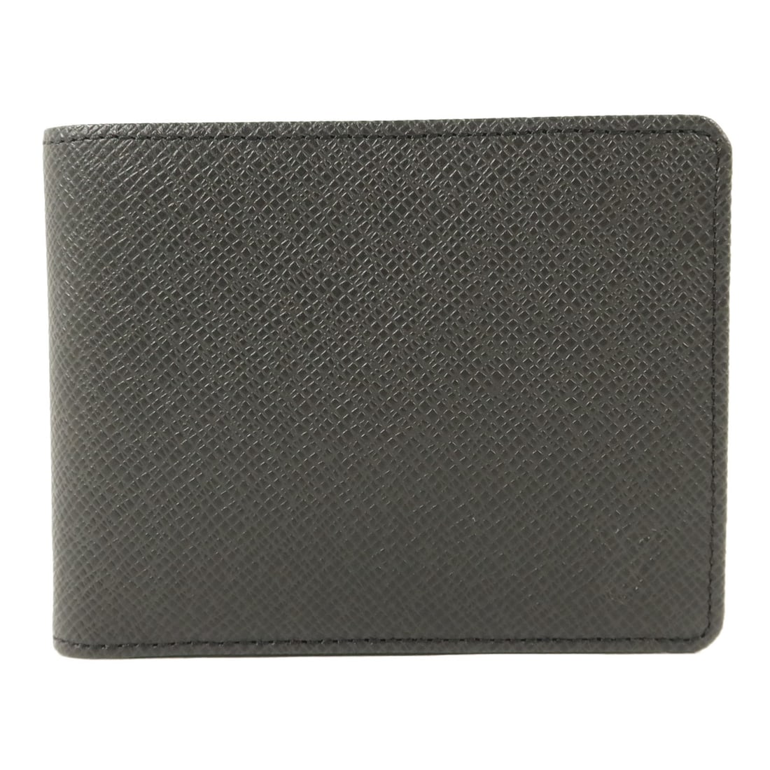 Louis Vuitton Taiga Black Mens Bi Fold Wallet M30952 (1 of 13)