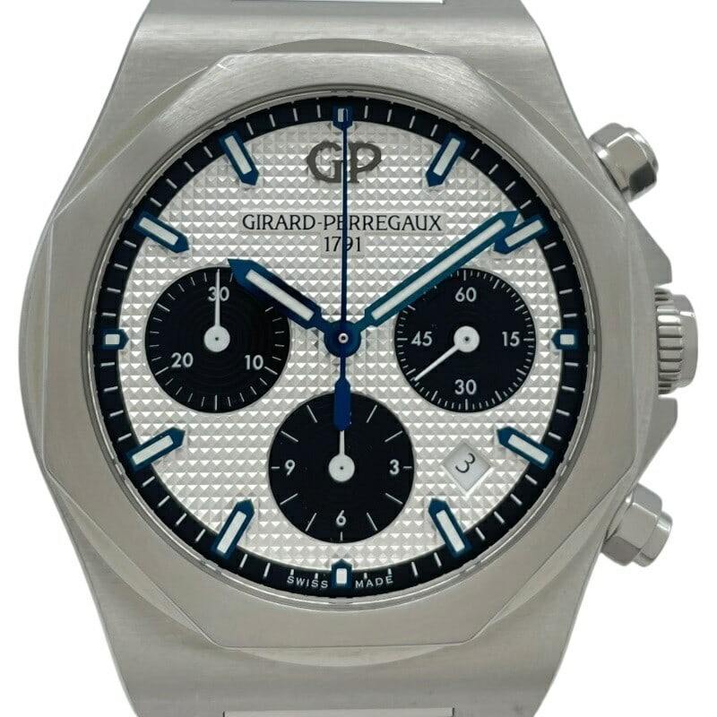 Girard Perregaux Laureato Automatic Chronograph Steel Men's Wristwatch (1 of 12)