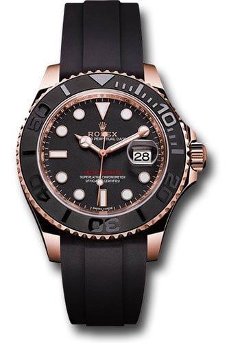 Oysterflex Yacht-Master 37 Ref 268655 Matt Black Dial 2018: Oysterflex Yacht-Master 37 Ref 268655 Matt Black Dial 2018 This Rolex Yacht-Master 37 features a matte black dial, a rotating bezel, and an Oysterflex bracelet. The watch is identified by reference nu