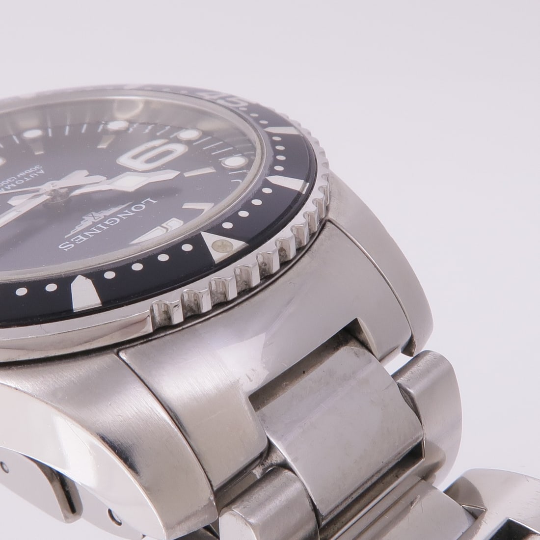LONGINES HydroConquest Automatic Stainless Steel Black Dial Watch - 15