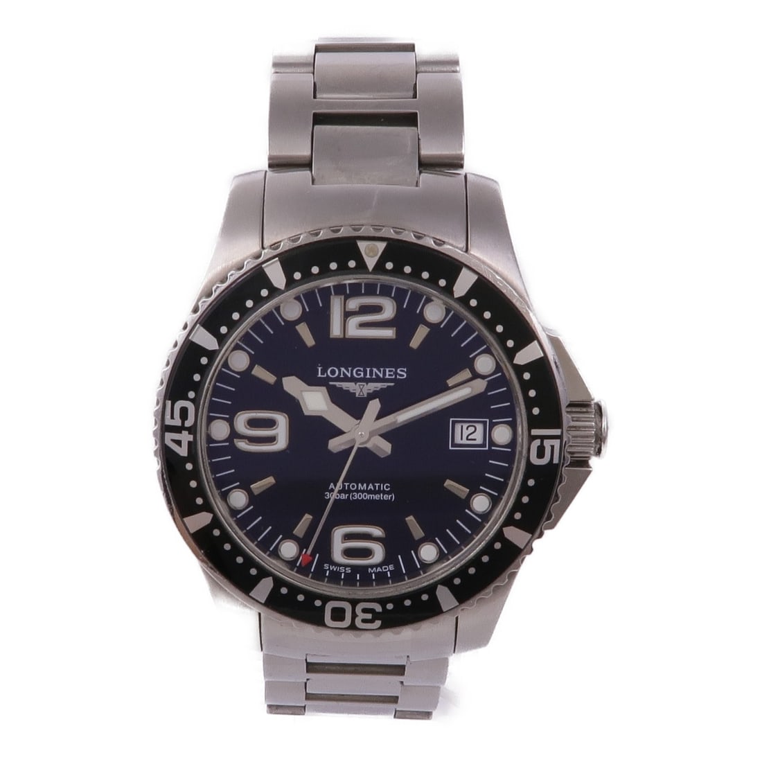 LONGINES HydroConquest Automatic Stainless Steel Black Dial Watch - 2