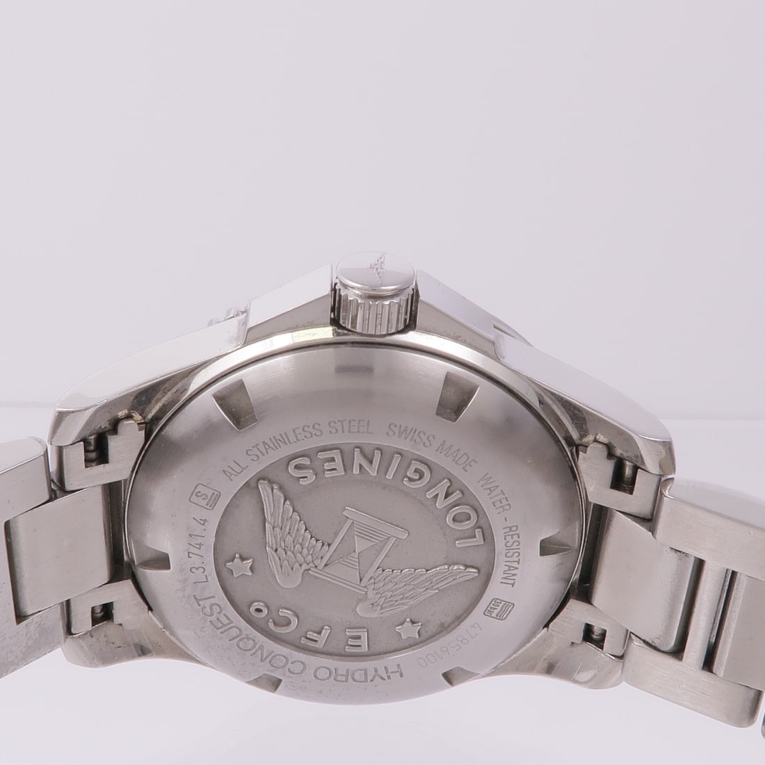 LONGINES HydroConquest Automatic Stainless Steel Black Dial Watch - 7
