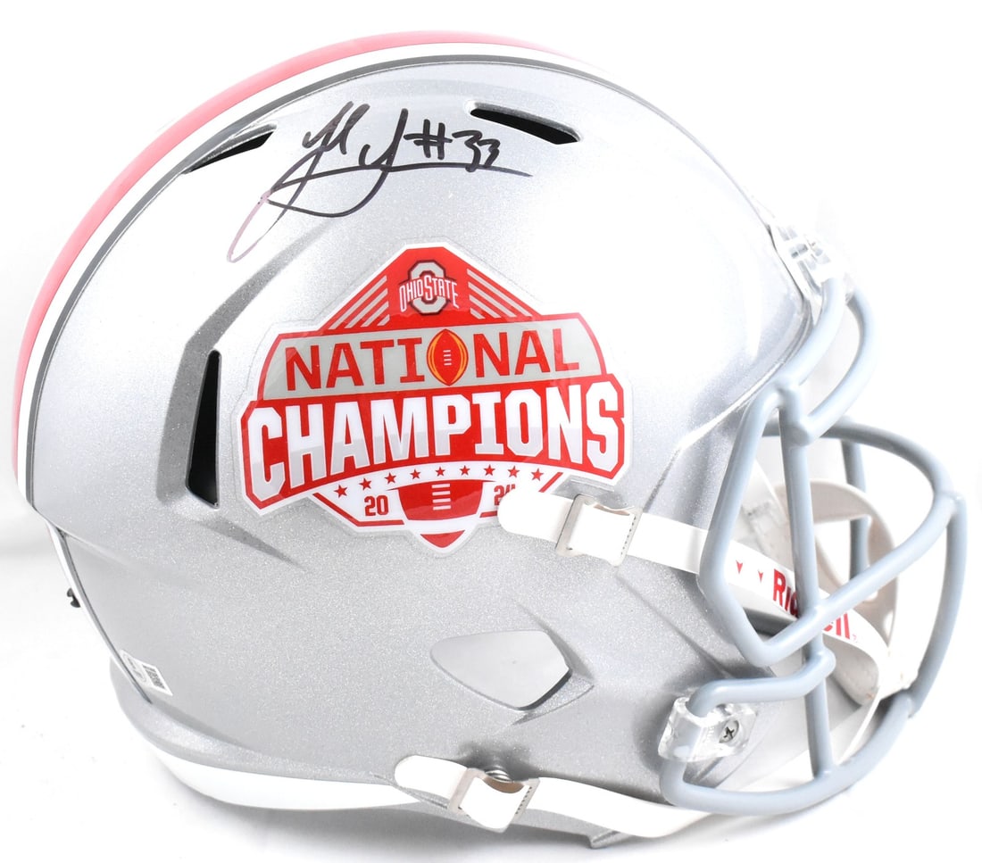 Ohio State Full Size Helmet Signed by Jack Sawyer with Beckett Authentication (1 of 5)