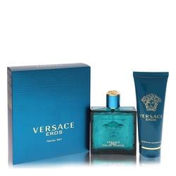 Versace Eros Gift Set By Versace: Versace Eros Gift Set By Versace Versace Eros Cologne by Versace, You'd expect nothing less than a manly fragrance from the design house of versace, and you'll get it with versace eros, a decadent fra