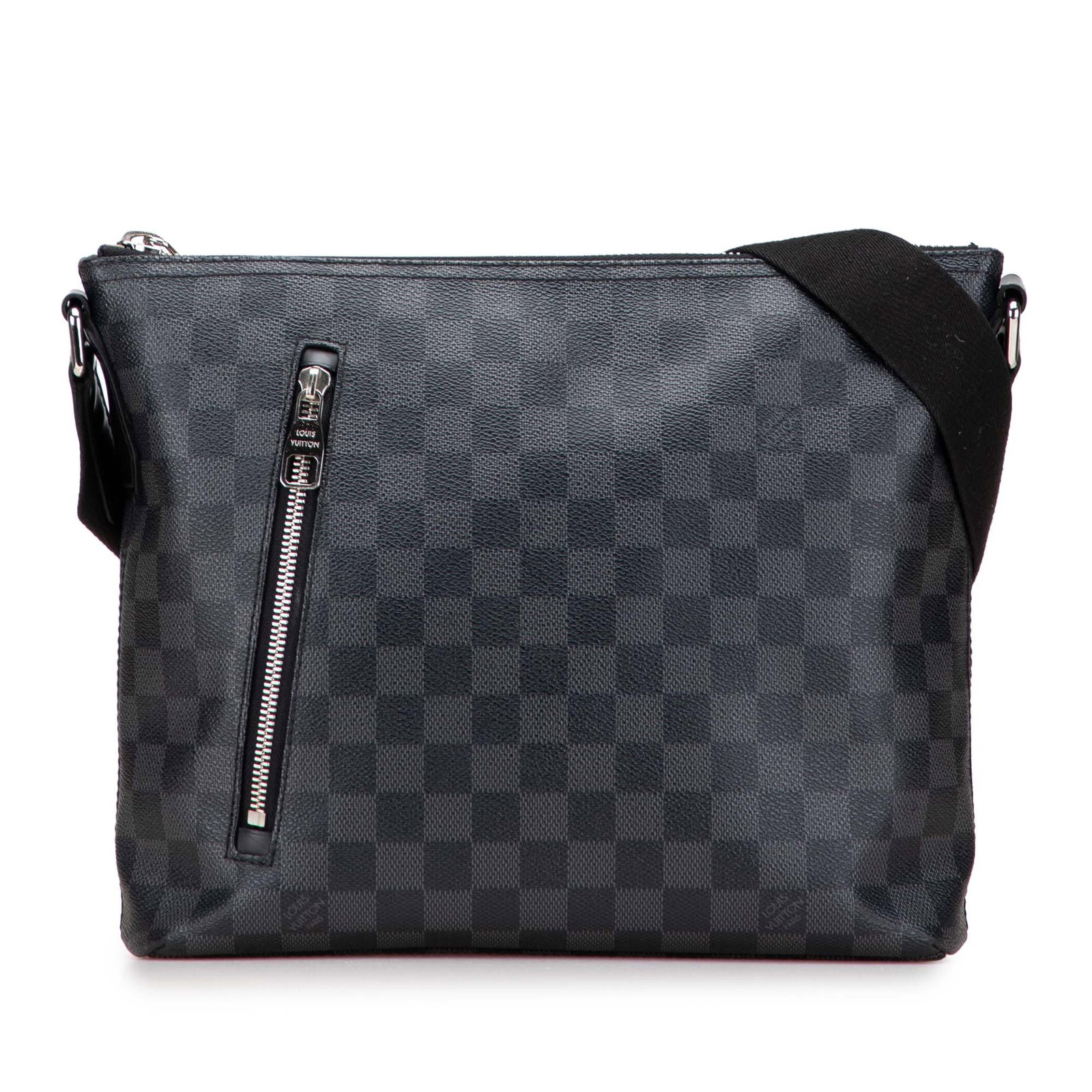 Louis Vuitton Damier Graphite Mick PM Black Canvas Bag: Louis Vuitton Damier Graphite Mick PM Black Canvas Bag Introducing the Louis Vuitton Damier Graphite Mick PM, a stylish and practical bag crafted from durable damier graphite canvas. This bag features