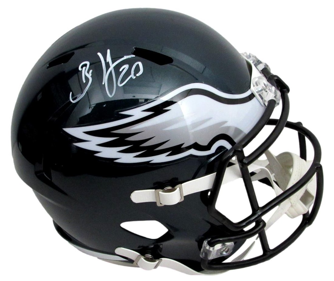 Philadelphia Eagles Full Size Speed Replica Helmet Signed by Brian Dawkins PSA DNA: Philadelphia Eagles Full Size Speed Replica Helmet Signed by Brian Dawkins PSA DNA This Philadelphia Eagles green full size Speed replica football helmet is hand-signed by Brian Dawkins, a Hall of Fam