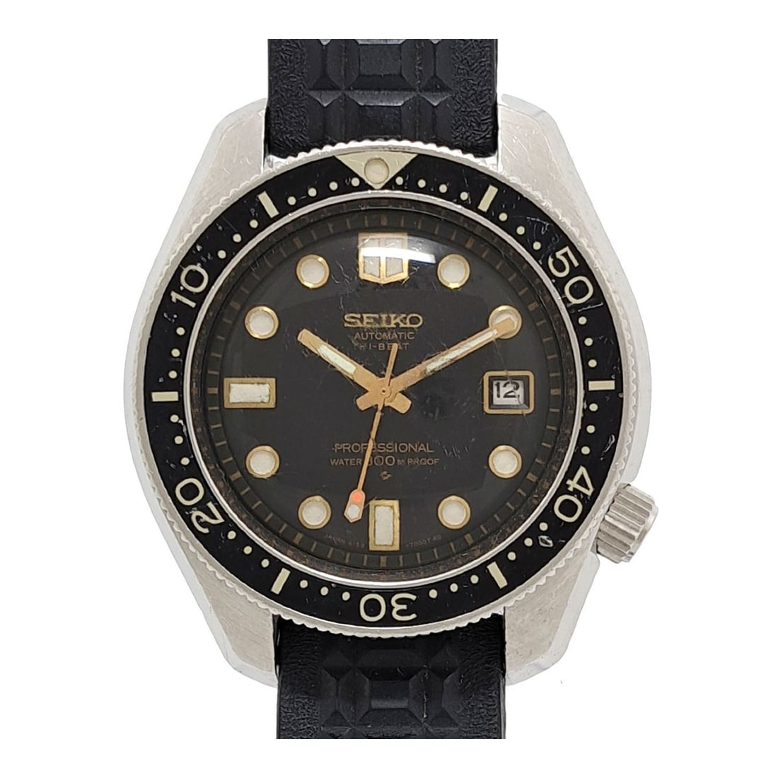 Seiko 6159-7000 Automatic Diver Watch 300m Hi-Beat Countdown Bezel (1 of 7)
