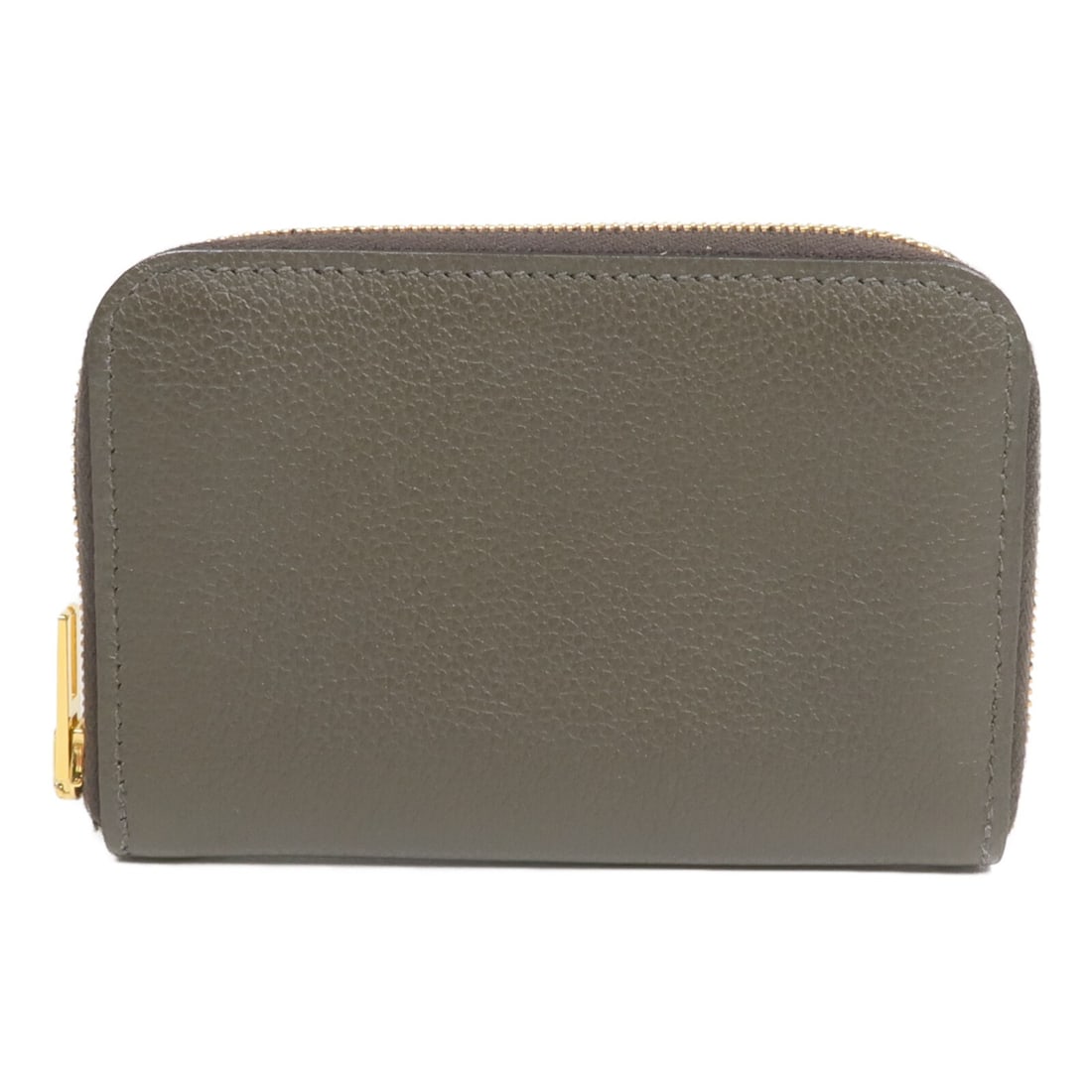 Hermes Zipengo H Compact Evercolor Leather Card Case Vert de Gris (1 of 13)