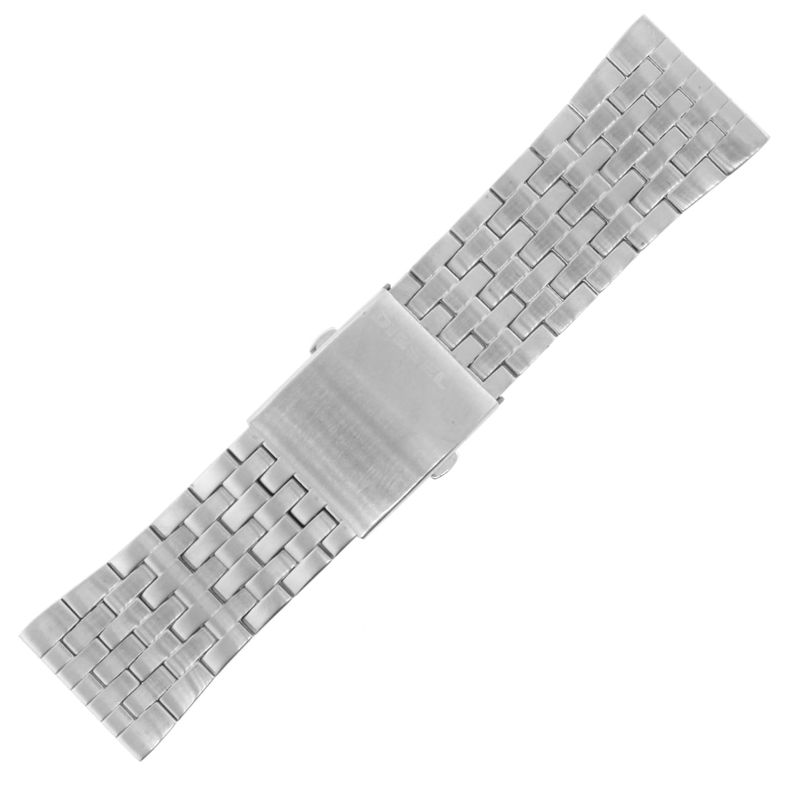 Diesel Stainless Steel Men's Watch Band 28-24mm Durable Design: Diesel Stainless Steel Men's Watch Band 28-24mm Durable Design Elevate your timepiece with this Diesel Stainless Steel Men's Watch Band. Designed for durability and style, this pre-owned wristwatch ba
