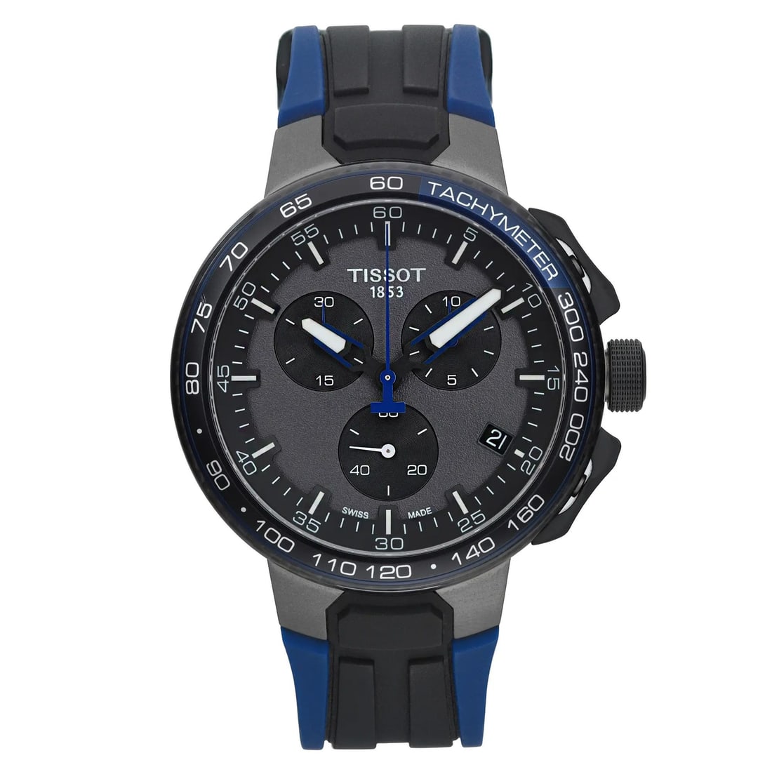Tissot T-Bike Chronograph Black Dial Quartz Men's Watch T111.417.37.441.06: Tissot T-Bike Chronograph Black Dial Quartz Men's Watch T111.417.37.441.06 Experience precision and style with the Tissot T-Bike Chronograph wristwatch. This sports-themed timepiece features a sleek b