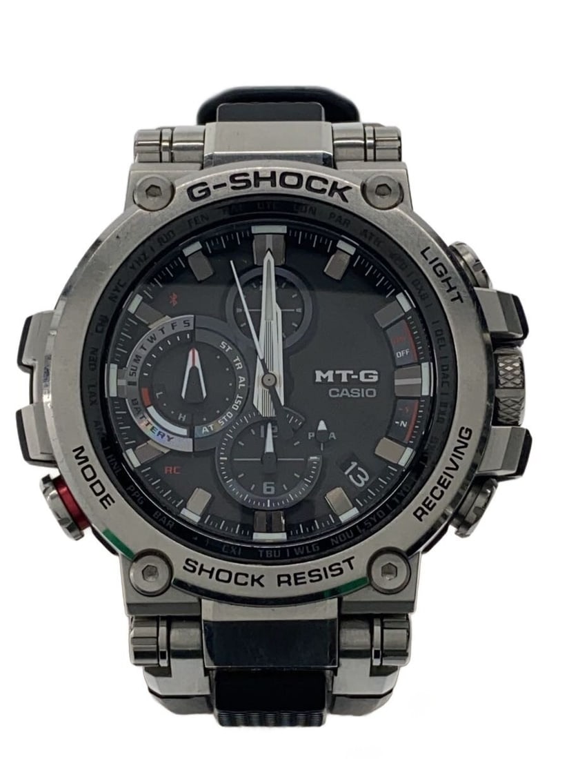 CASIO MTG-B1000-1AJF G-Shock Silver Men's Wristwatch: CASIO MTG-B1000-1AJF G-Shock Silver Men's Wristwatch This CASIO G-SHOCK MTG-B1000-1AJF men's wristwatch features a robust silver case and a durable design, reflecting the brand's renowned craftsmanshi