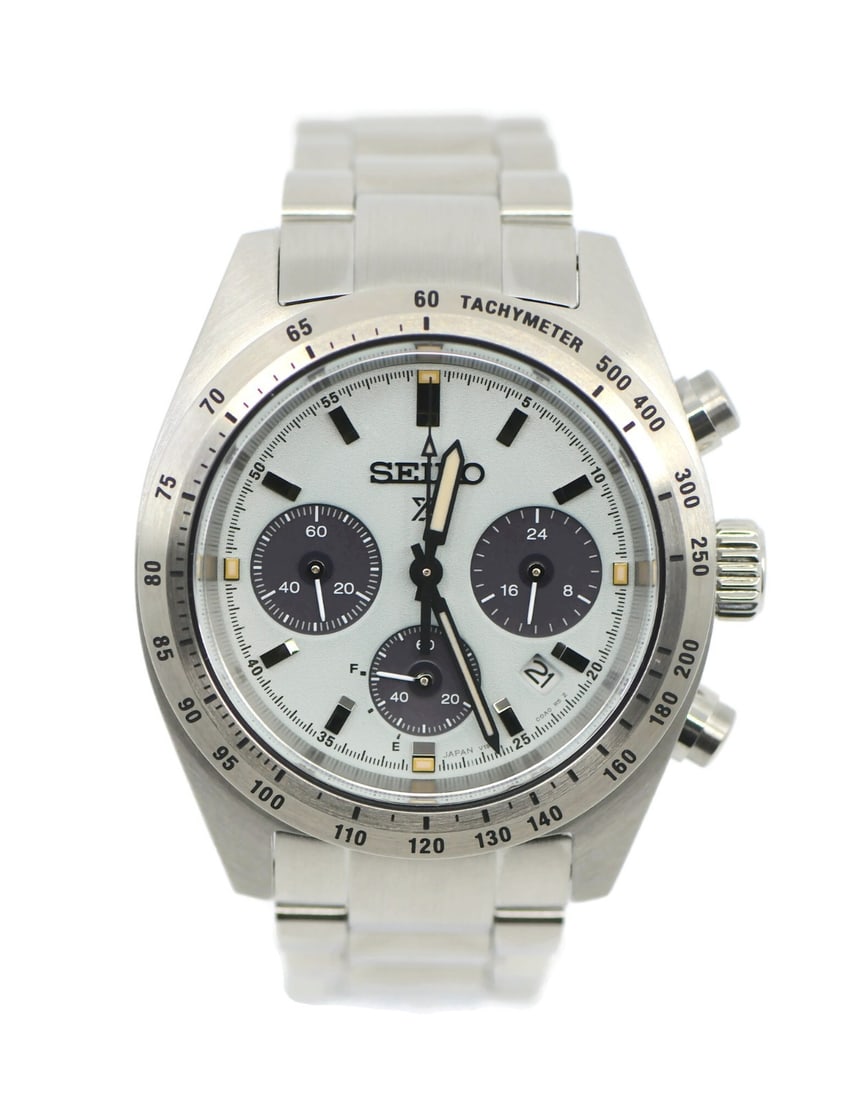 Seiko Prospex SSC965 Stainless Steel Analog Wristwatch With Box Papers (1 of 6)