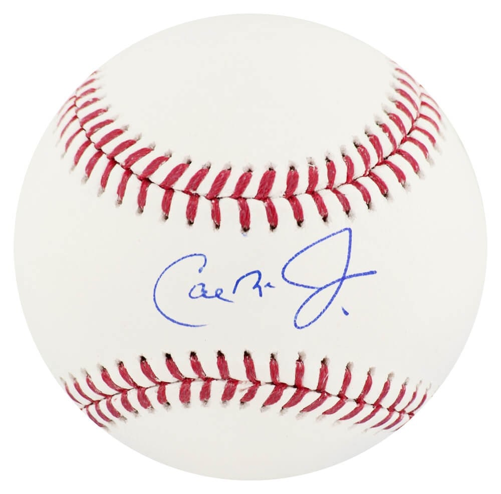 Cal Ripken Jr Signed Rawlings MLB Baseball Fanatics COA: Cal Ripken Jr Signed Rawlings MLB Baseball Fanatics COA This is a signed Rawlings Official MLB Baseball featuring the autograph of Cal Ripken Jr., the legendary player known for his time with the Balt
