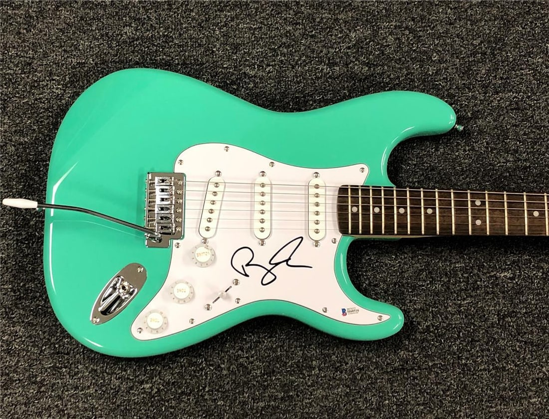 Fender Electric Guitar Signed by Ben Folds Five with Beckett BAS Authentication (1 of 4)