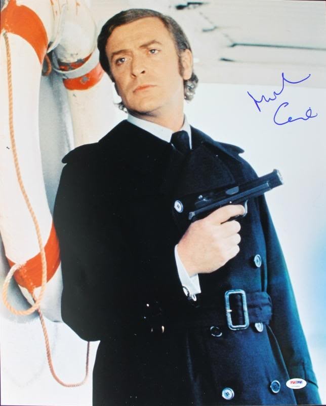 Michael Caine Signed 16X20 Photo Autographed PSA/DNA Certified: Michael Caine Signed 16X20 Photo Autographed PSA/DNA Certified This is an authentic 16x20 photo signed by the legendary actor Michael Caine. The autograph has been certified by PSA/DNA, ensuring its a