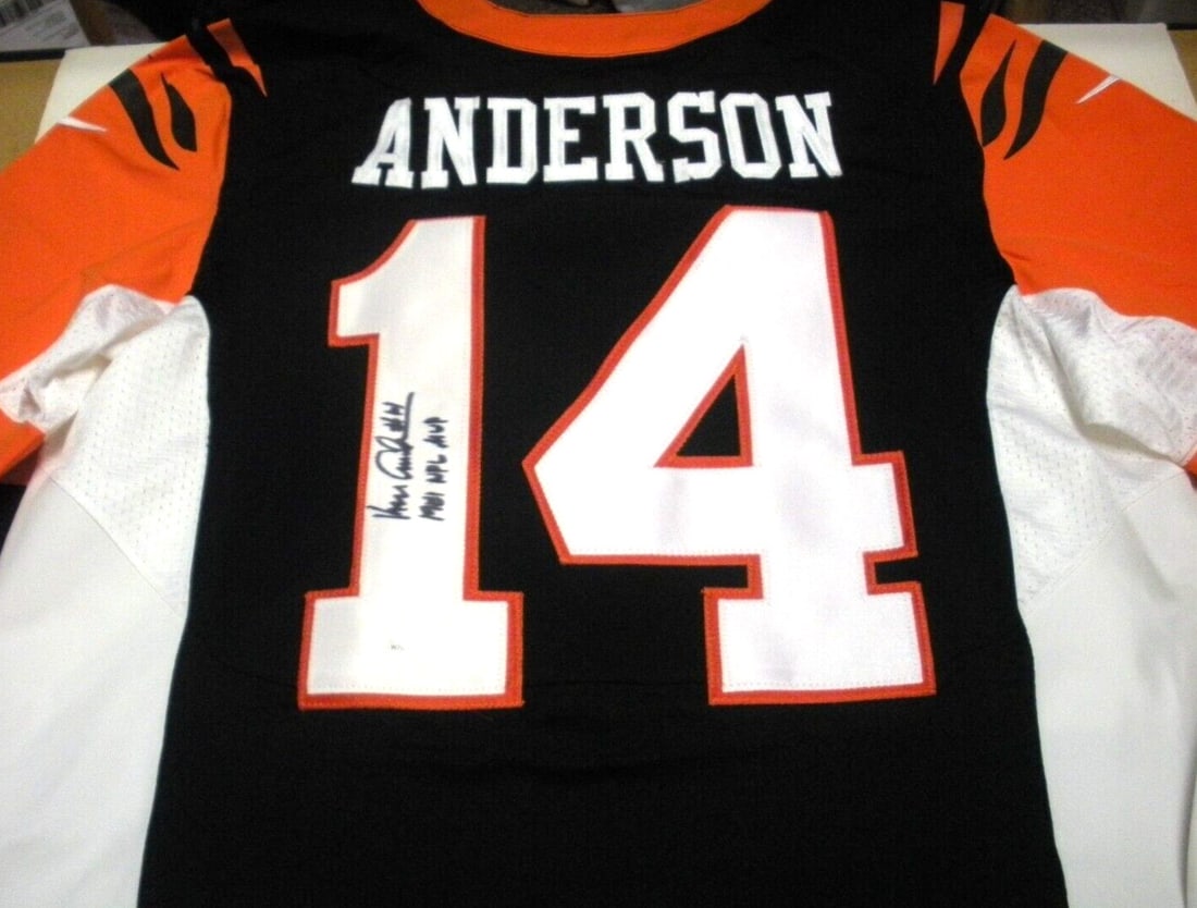 Ken Anderson Signed Cincinnati Bengals Nike Jersey JSA Certified (1 of 3)