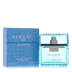 Versace Man Eau Fraiche Eau De Toilette Spray (Blue) By Versace: Versace Man Eau Fraiche Eau De Toilette Spray (Blue) By Versace Versace Man Cologne by Versace, The masculine scent of Versace Man Eau Fraiche will help the wearer feel charismatic, confident, sexy, a