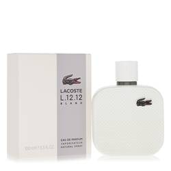 Lacoste Eau De Lacoste L.12.12 Blanc Eau De Parfum Spray By Lacoste: Lacoste Eau De Lacoste L.12.12 Blanc Eau De Parfum Spray By Lacoste Lacoste Eau De Lacoste L.12.12 Blanc Cologne by Lacoste, Lacoste eau de lacoste l. Size: 3.3 oz Eau De Parfum Spray Additional image