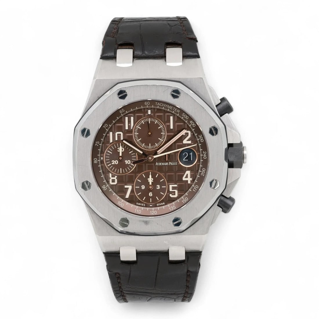Royal Oak Offshore Havana Brown Dial Mens Automatic Watch 26470st.oo.a820cr.01 (1 of 4)