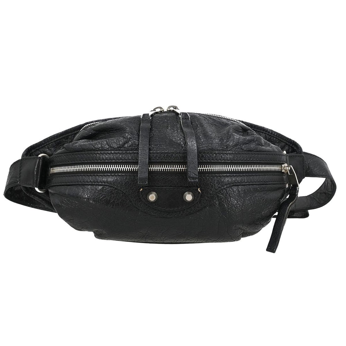 Balenciaga Neo Lift Black Leather Belt Sling Bag 542013.1000.X.528147.O: Balenciaga Neo Lift Black Leather Belt Sling Bag 542013.1000.X.528147.O Introducing the Balenciaga Black Neo Lift Belt Sling Bag, a stylish and functional accessory perfect for casual occasions. This 