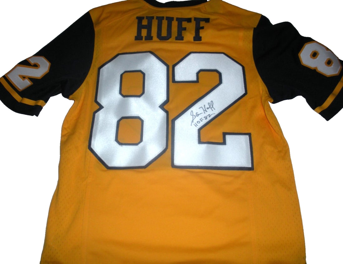 Sam Huff West Virginia Mountaineers Signed Nike Jersey with COA (1 of 2)