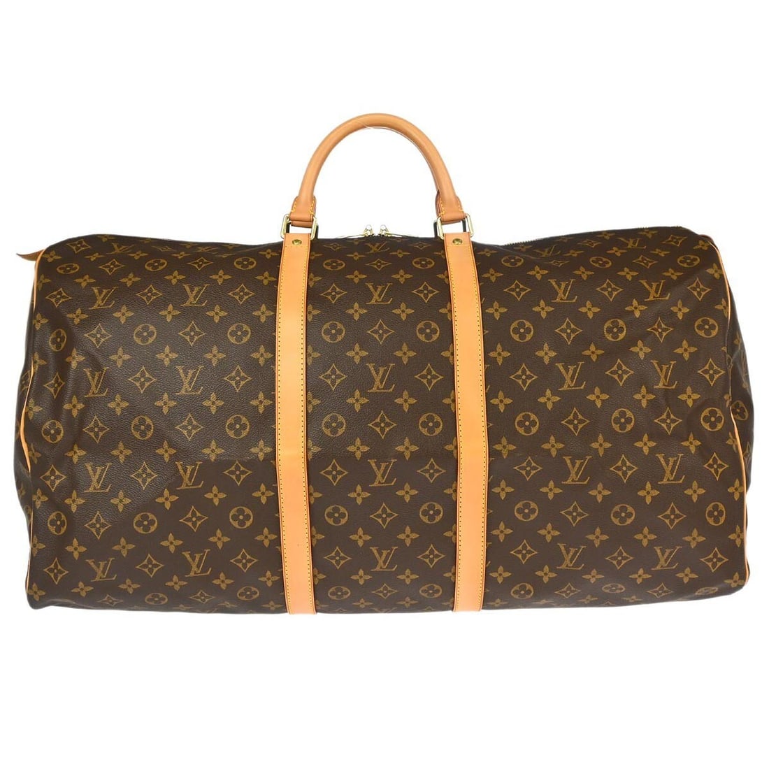 Louis Vuitton Keepall 60 Monogram Duffle Handbag M41422 Vintage Travel: Louis Vuitton Keepall 60 Monogram Duffle Handbag M41422 Vintage Travel The Louis Vuitton Monogram Keepall 60 Duffle Handbag is a luxurious travel companion designed for style and functionality. Featur