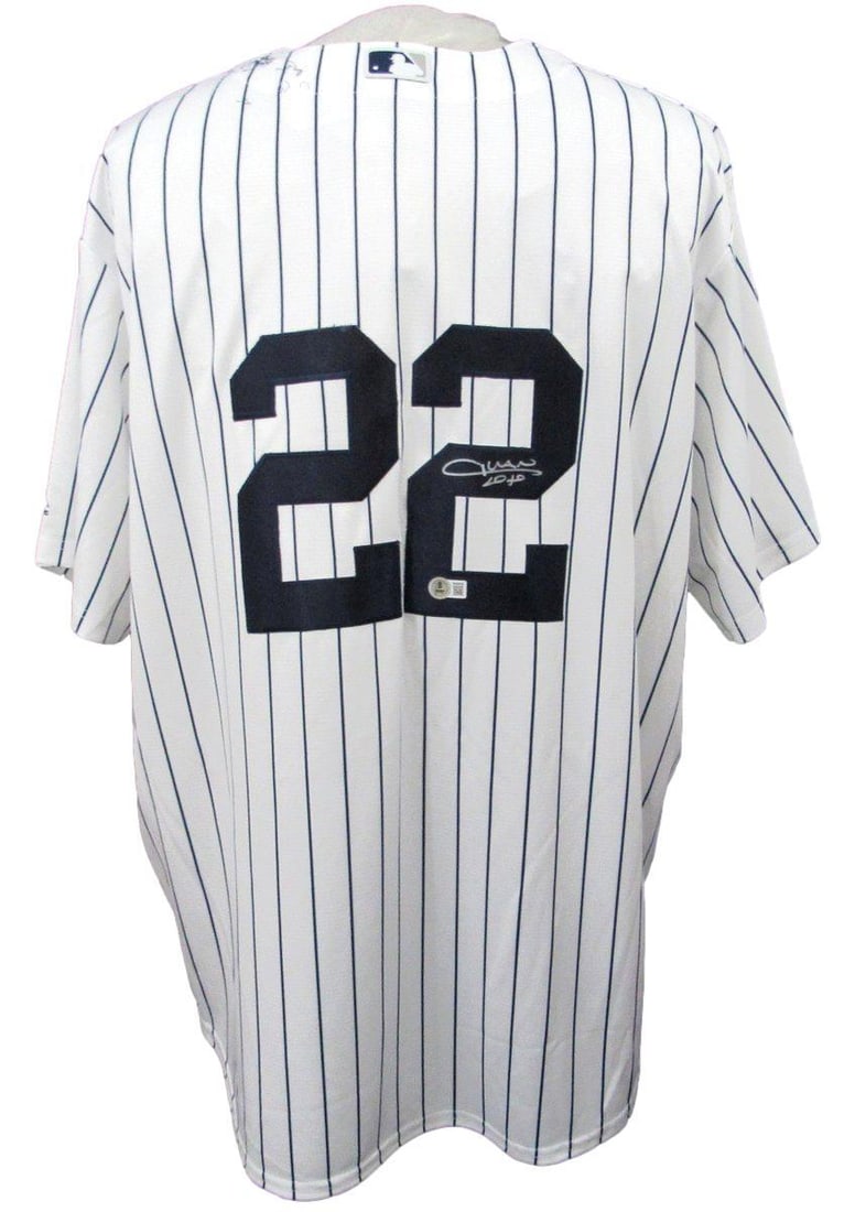 Juan Soto Signed Yankees Pinstripe Jersey NWT 2XL Beckett Authenticated (1 of 6)