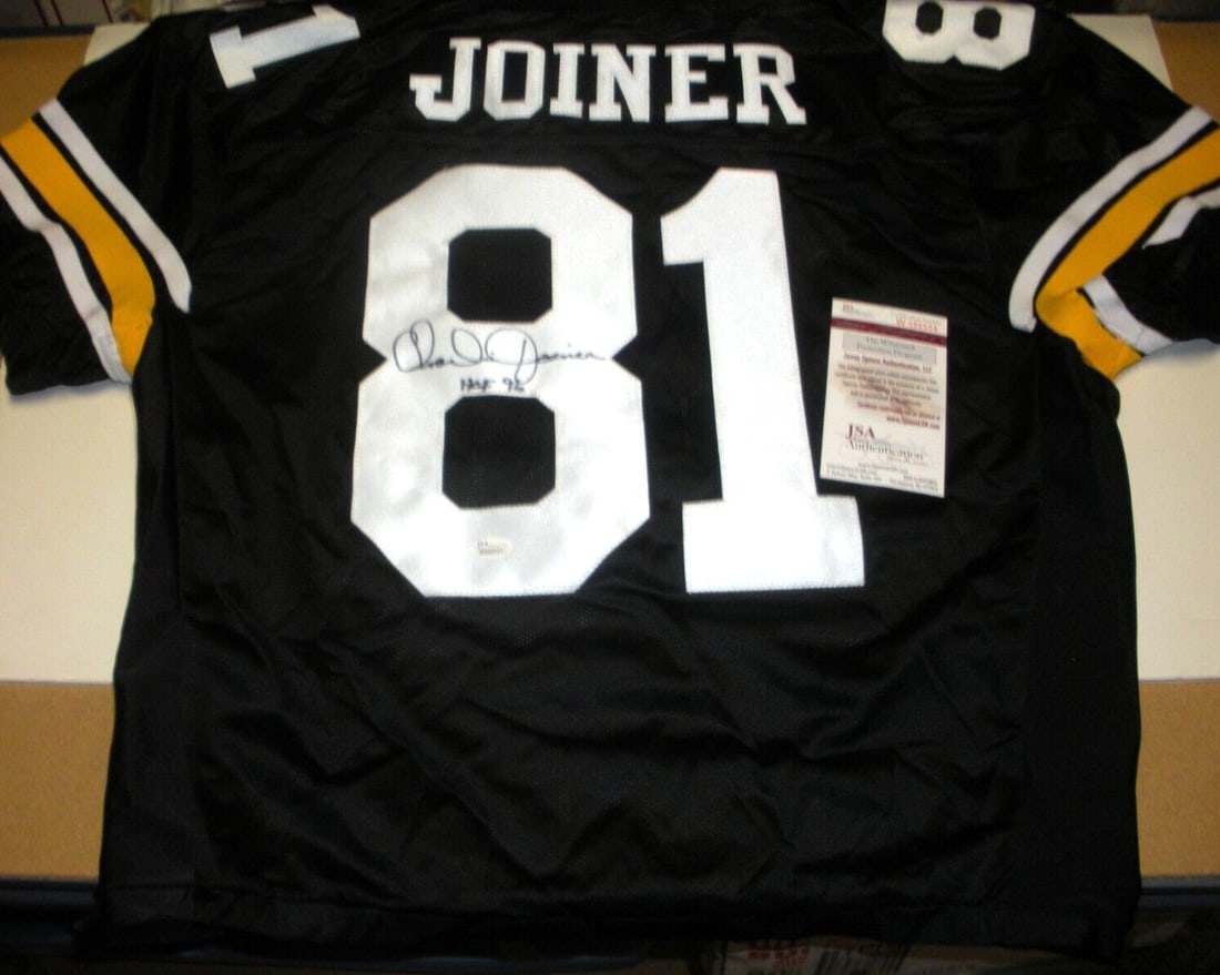Charlie Joiner Signed Rawlings Jersey Chargers Grambling State JSA COA: Charlie Joiner Signed Rawlings Jersey Chargers Grambling State JSA COA This is an officially licensed Rawlings jersey signed by Charlie Joiner, a notable player from Grambling State and the Chargers. 