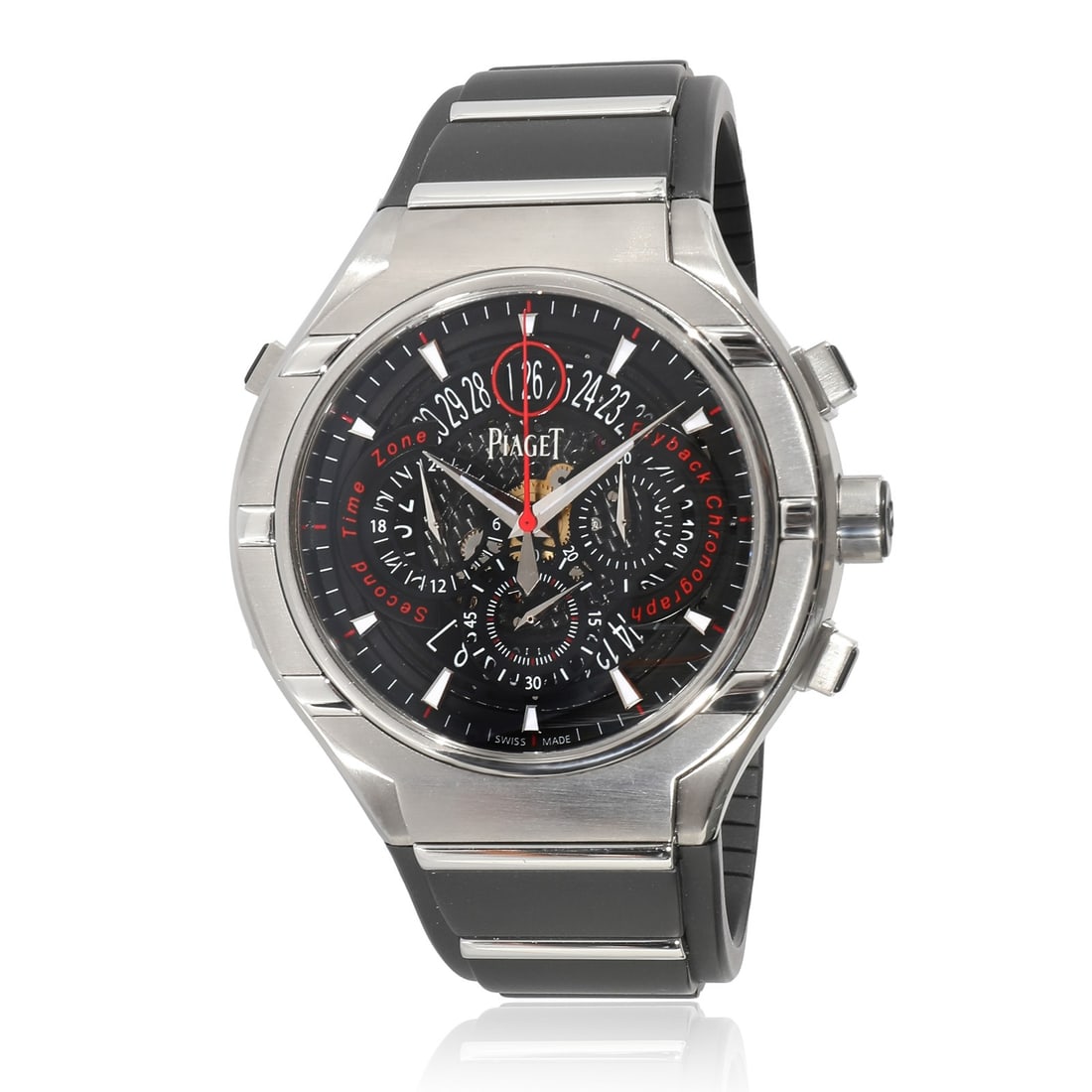 Piaget Polo FortyFive GOA34002 Men's Automatic Watch SS Titanium Luxury Sport: Piaget Polo FortyFive GOA34002 Men's Automatic Watch SS Titanium Luxury Sport Discover the elegance and precision of the Piaget Polo FortyFive GOA34002 Men's Watch, a perfect blend of luxury and sport