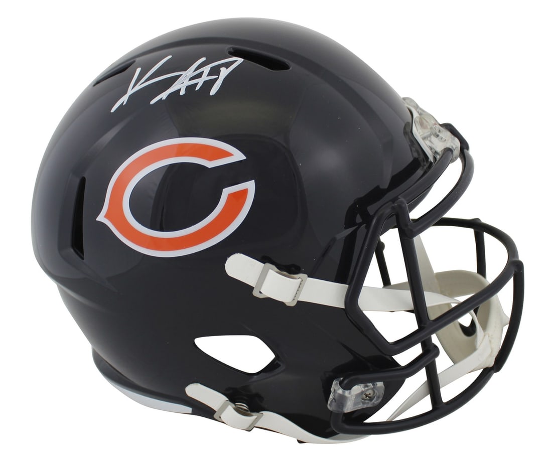 Keenan Allen Signed Chicago Bears Full Size Speed Helmet BAS Authenticated (1 of 3)