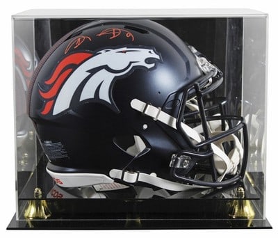 Shannon Sharpe Broncos signed Riddell Speed Proline helmet with display case BAS: Shannon Sharpe Broncos signed Riddell Speed Proline helmet with display case BAS This Riddell full size Speed Proline helmet features the authentic signature of Shannon Sharpe from the Denver Broncos.