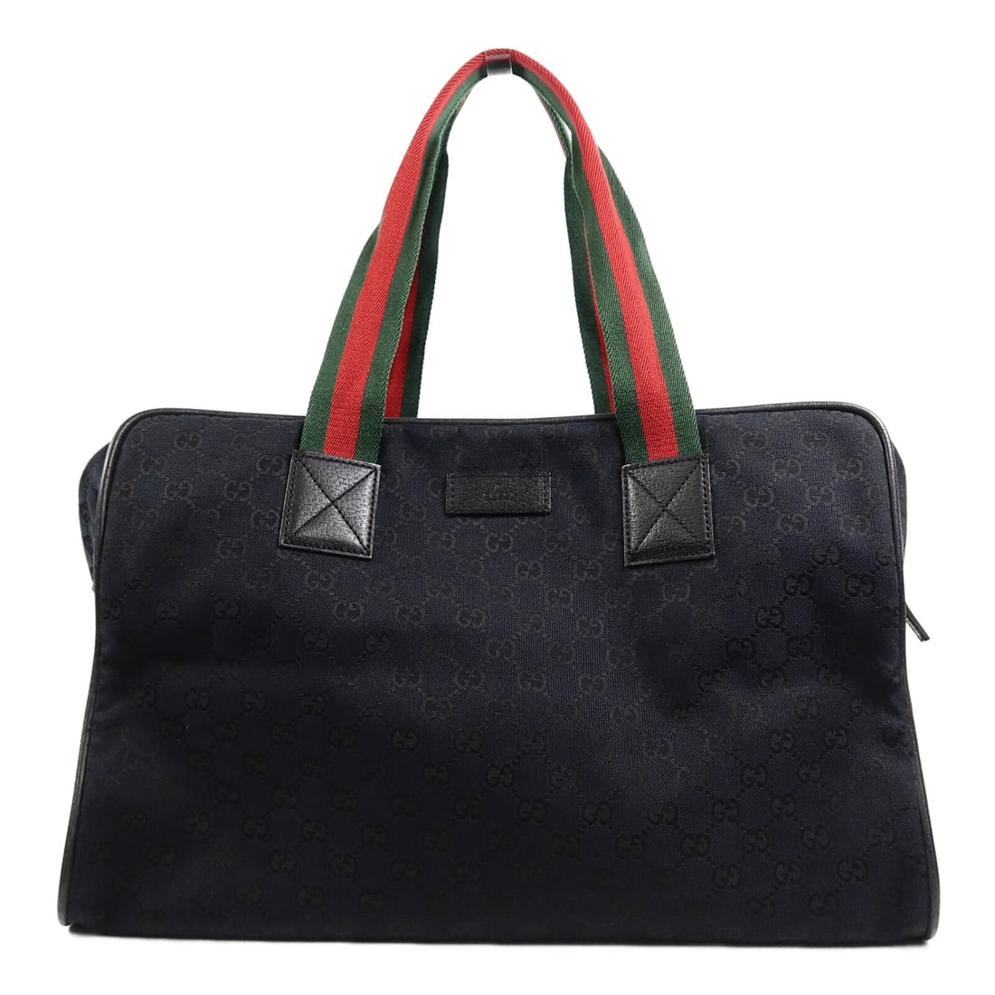 Gucci Black GG Canvas Boston Bag Mens: Gucci Black GG Canvas Boston Bag Mens This GUCCI Boston bag features the iconic GG canvas in black, offering a classic and sophisticated look. Designed for men, this regular-sized bag is crafted in It