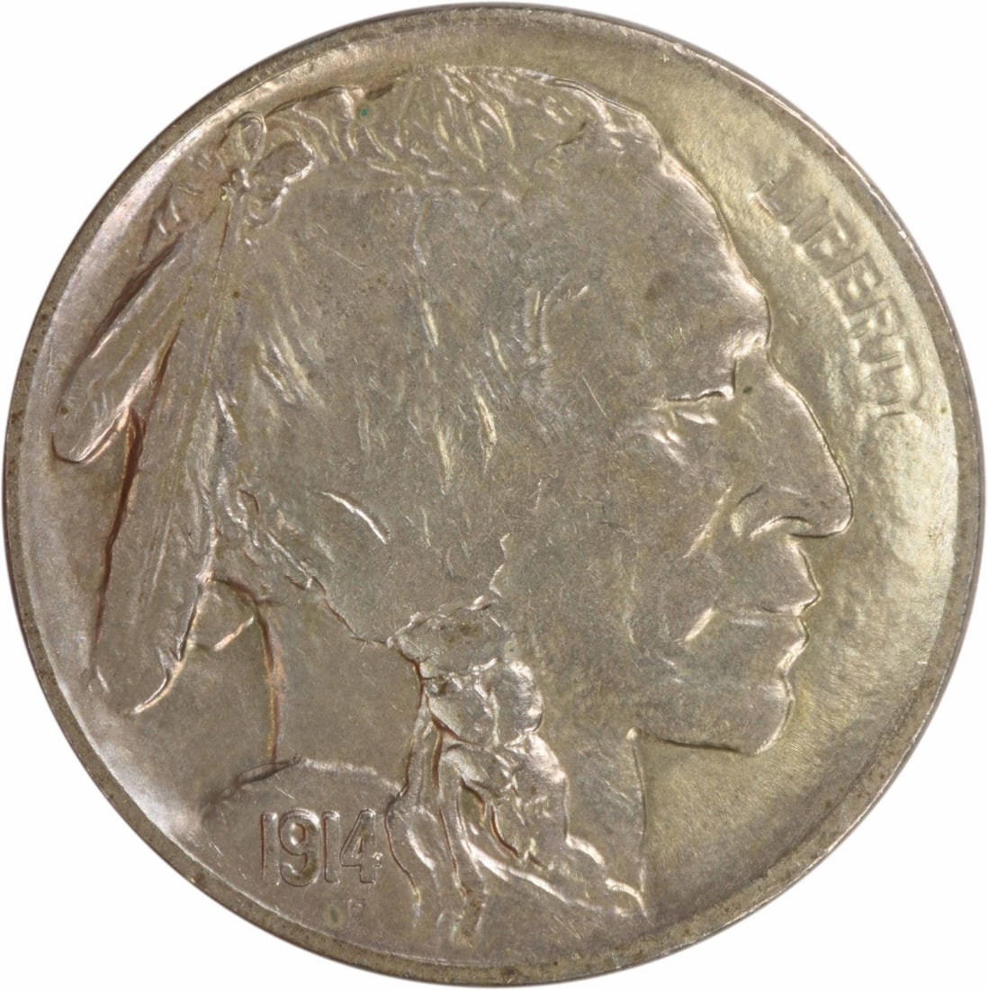 1914 San Francisco Buffalo Nickel Choice Brilliant Uncirculated Uncertified (1 of 2)