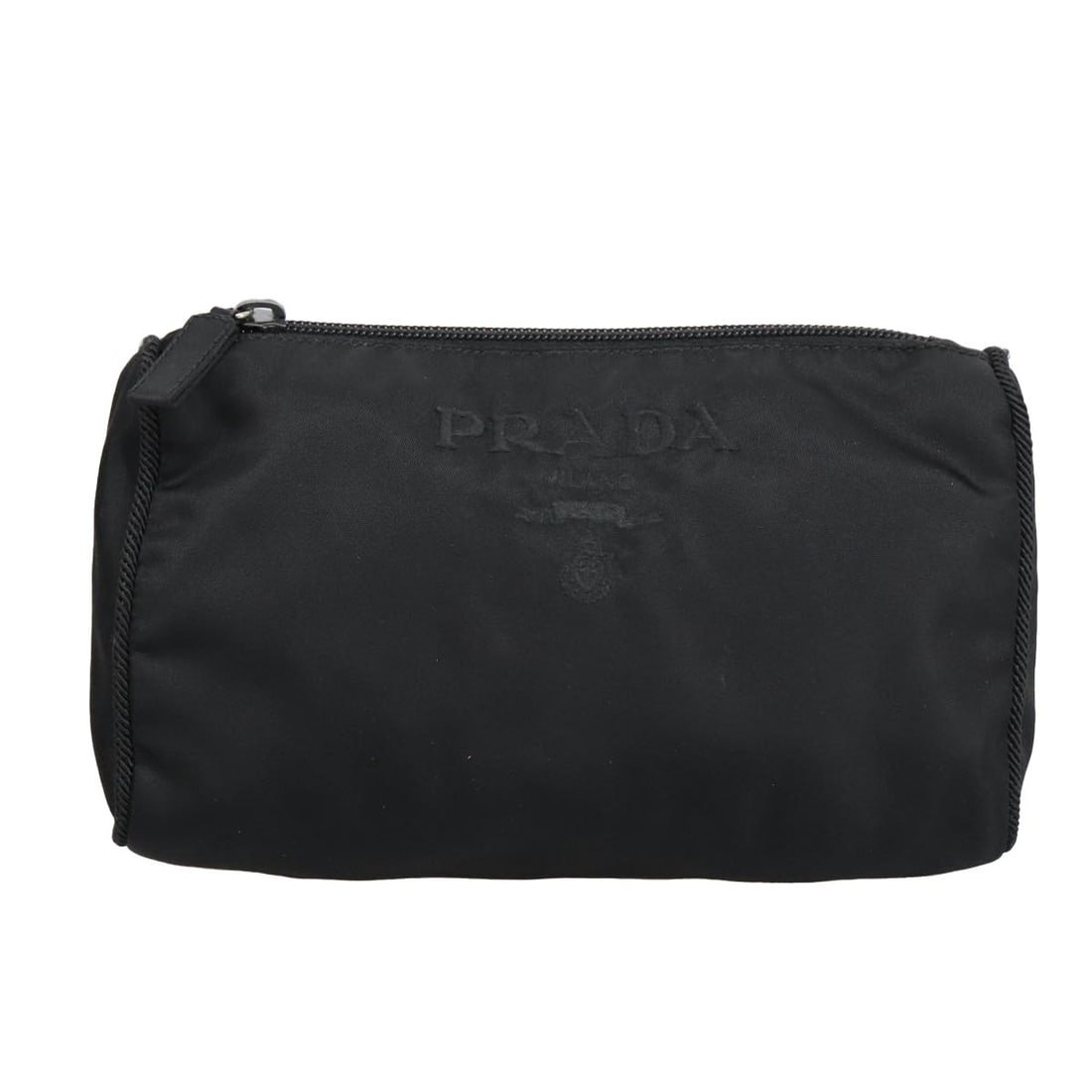 Black Nylon Prada Tessuto Unisex Toiletry Bag 20cm (1 of 18)