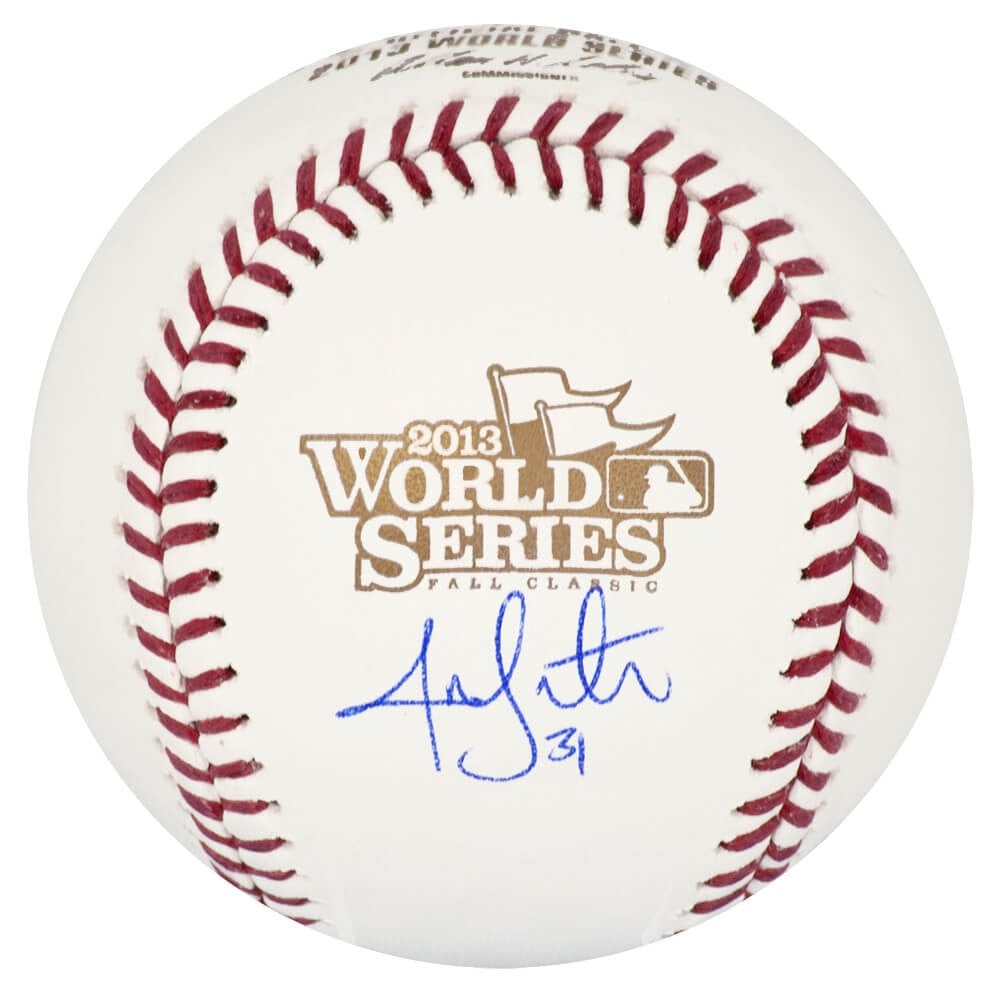 Jon Lester Signed Rawlings 2013 World Series Baseball with COA (1 of 1)