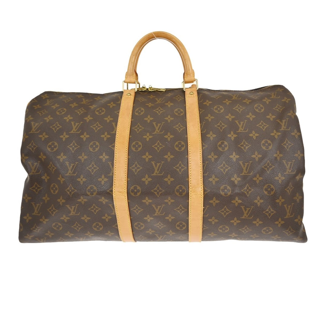 Louis Vuitton Keepall 55 Monogram Canvas Extra Large Travel Duffle Bag (1 of 11)