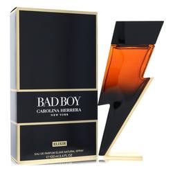 Bad Boy Elixir Eau De Parfum Spray By Carolina Herrera: Bad Boy Elixir Eau De Parfum Spray By Carolina Herrera Bad Boy Elixir Cologne by Carolina Herrera Size: 3.4 oz Eau De Parfum Spray Additional images available upon request. PLEASE NOTE: Framed, Large,