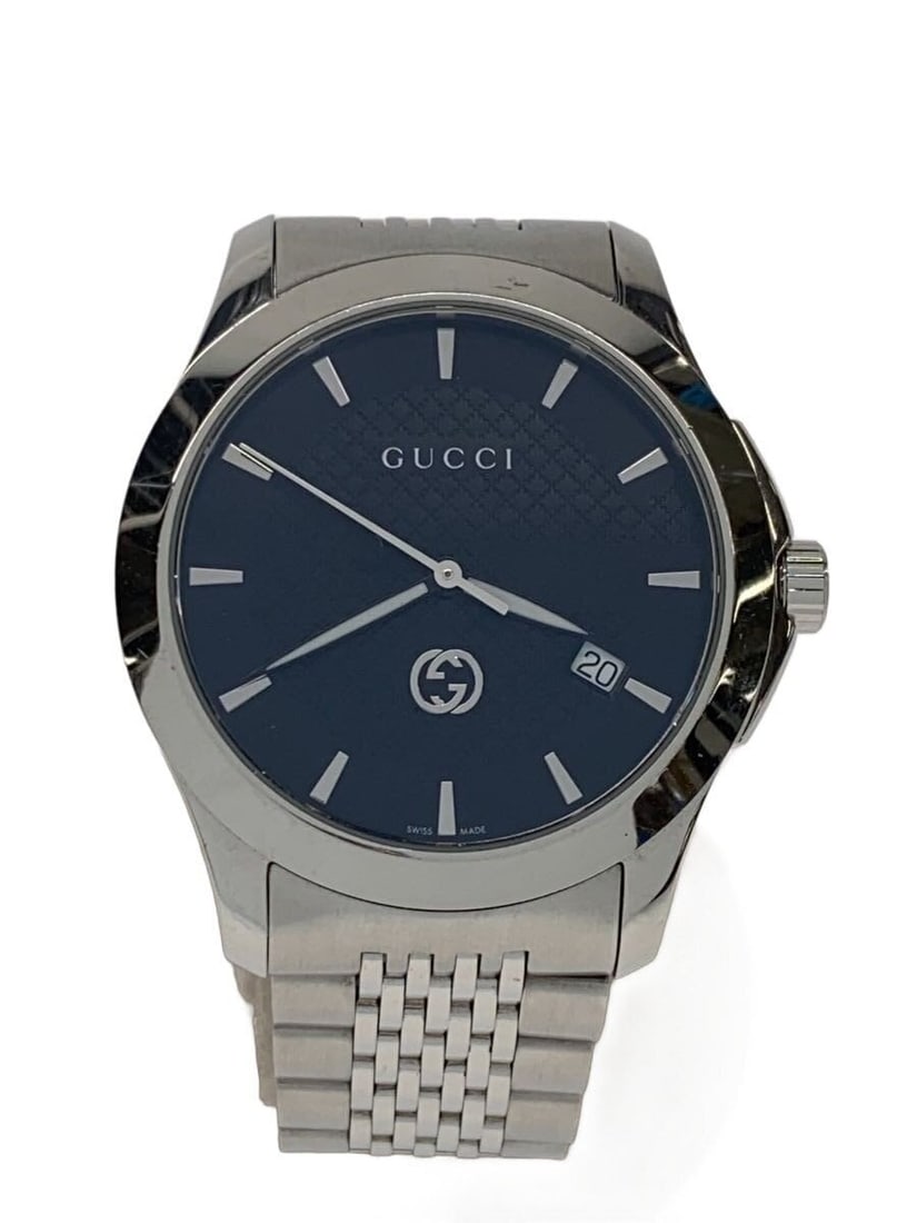 Gucci G Timeless Stainless Steel Men's Wristwatch (1 of 5)